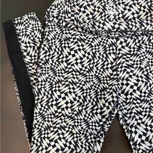 Nike Black and White Dri-FIT Leggings